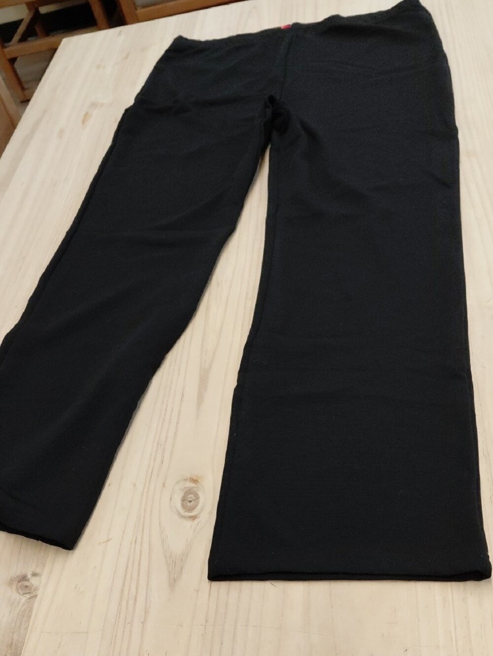 Zoey & Beth Plus Black Straight Leg Pants